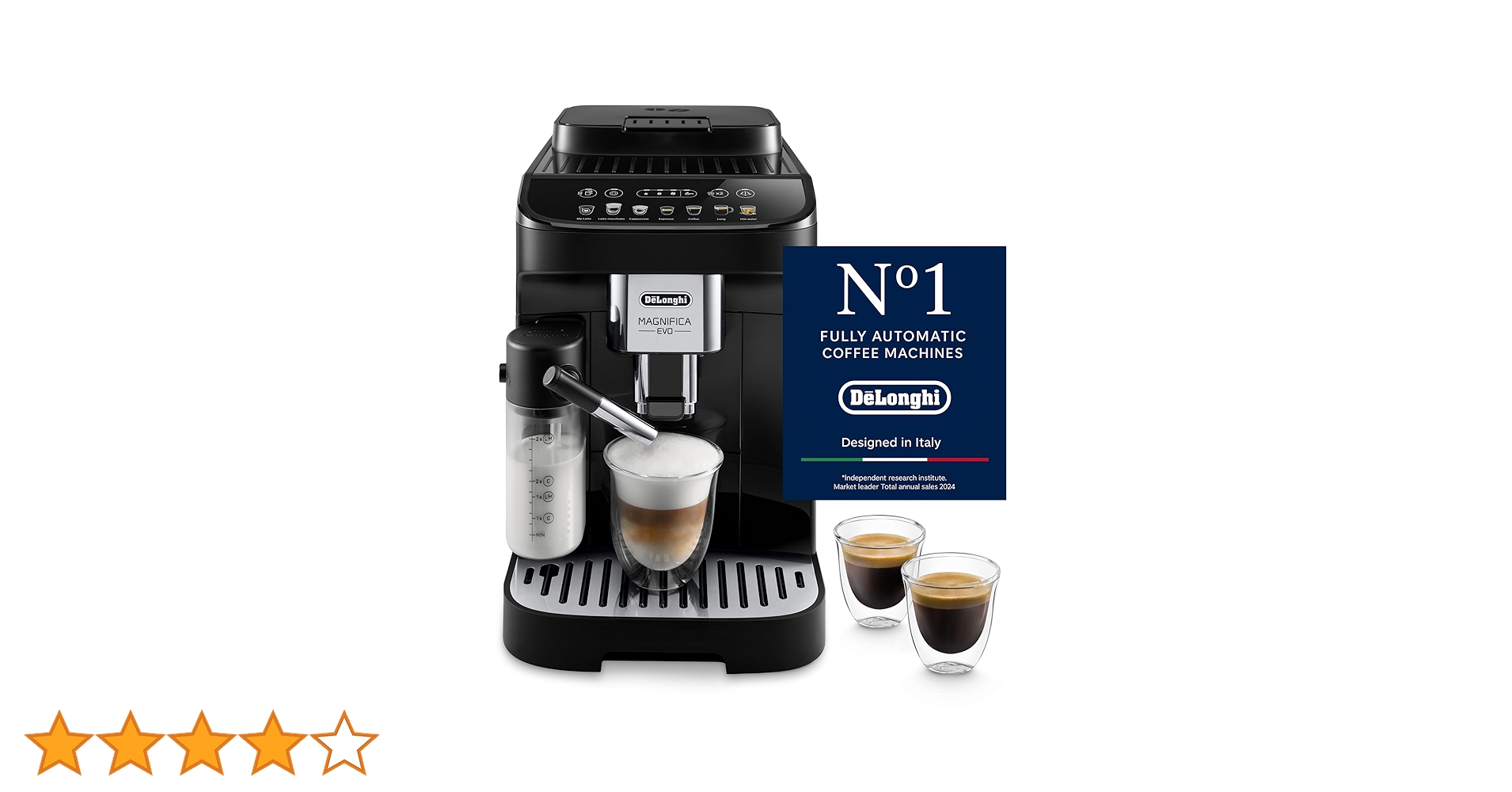 DeLonghi Magnifica EVO エスプレッソマシン De'Longhi Máquina Automática De Café Expresso E Cappuccino